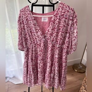 SABO Pink Floral Dress